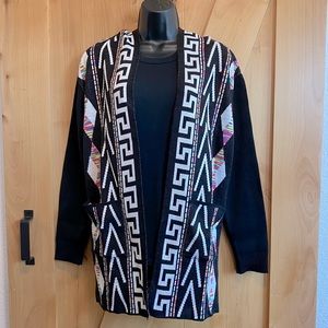 Lían de Marqlop indigenous design sweater with hood